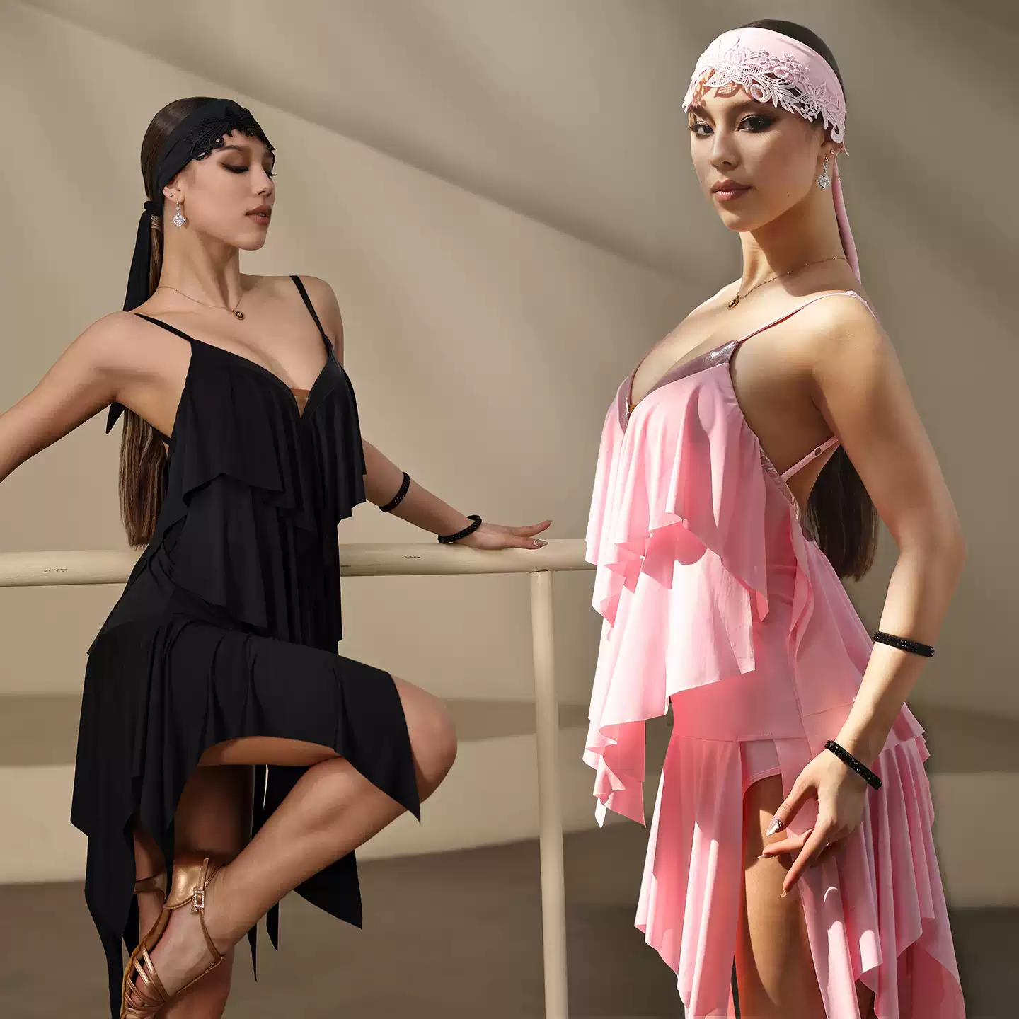 YES Women's Sleeveless Dress Dance Wear Training Performance Dress