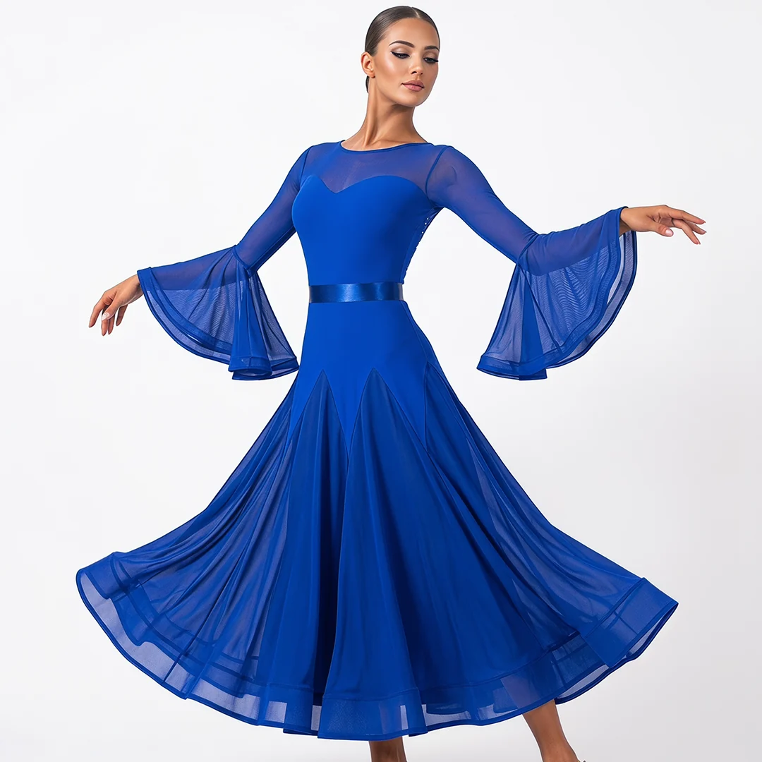 Customisable-Women's Modern Dance Performance Dress Ballroom Dance Dress