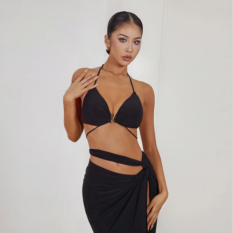 Z Women's Milk Silk Halter Latin Tops Practice Tops Latin DanceWear