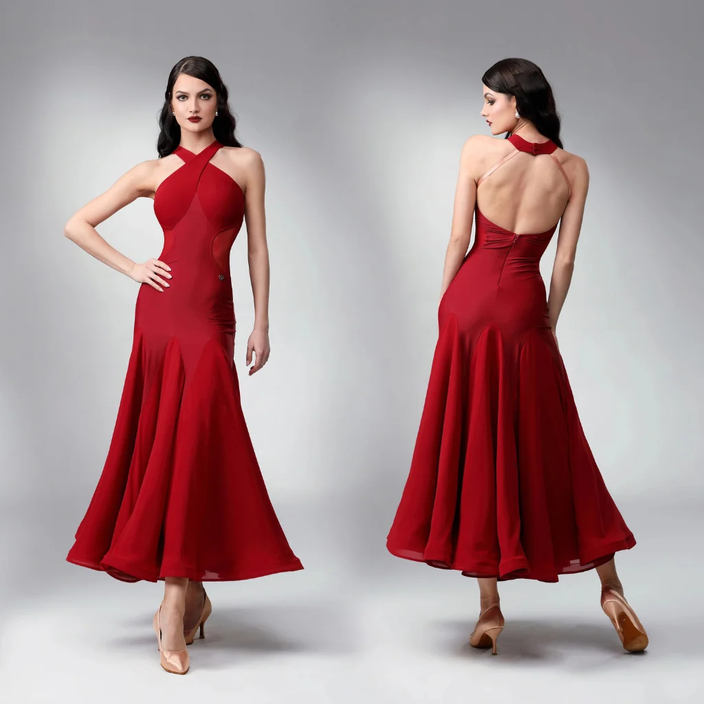 TID Customisable Women's Dance Dresses Performance Competition Dancewear
