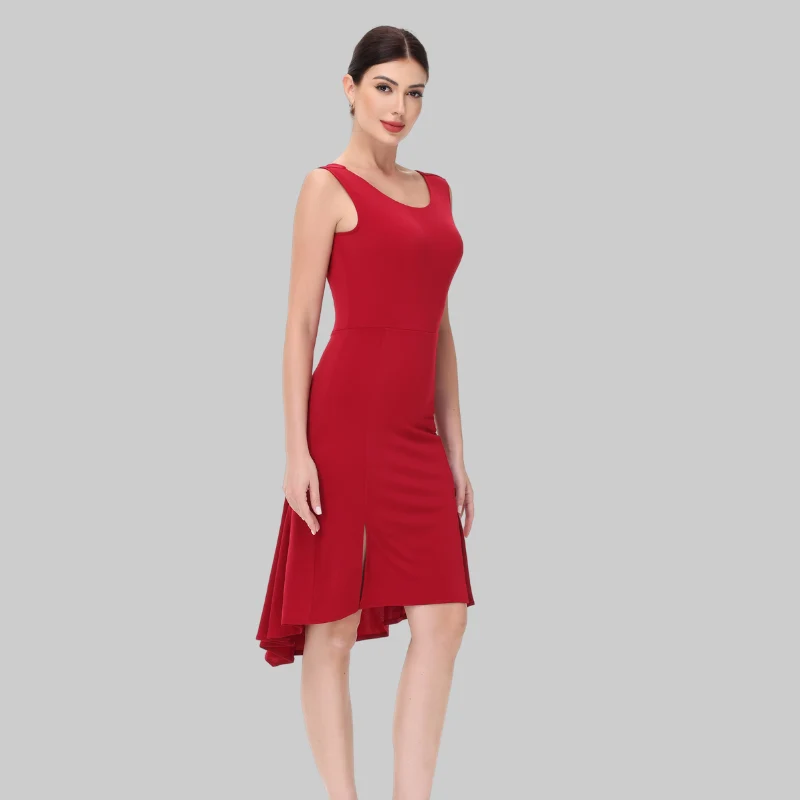 Women's Sleeveless  Dance Dress for Milonga & Parties Tango Dress