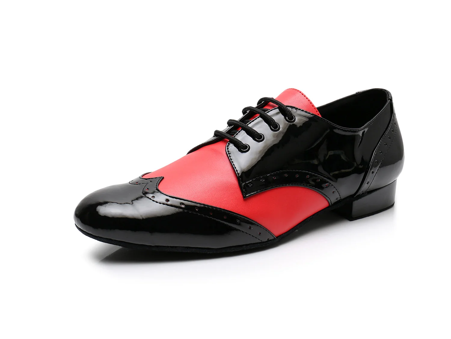 Men's Leatherette Modern Shoes With Lace-up Latin Ballroom Dance Shoes