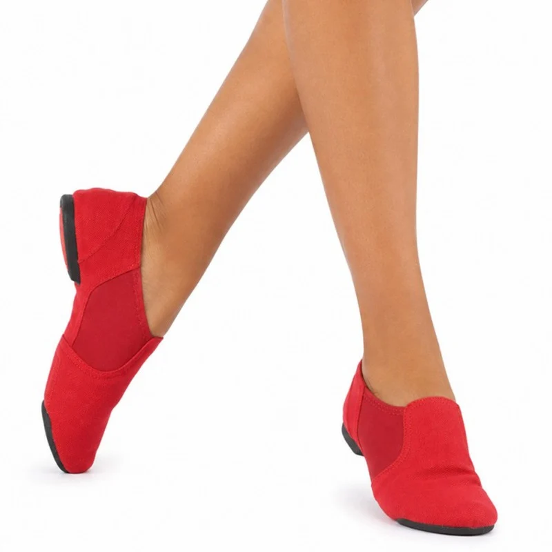 Women's Canvas Flats Jazz Teaching & Practice Shoes