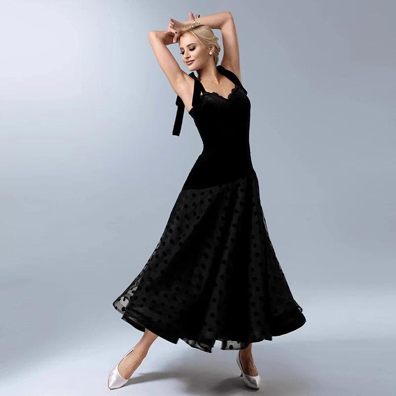 TID Customisable Women's Sleeveless Dance Dresses Performance Competition Dancewear