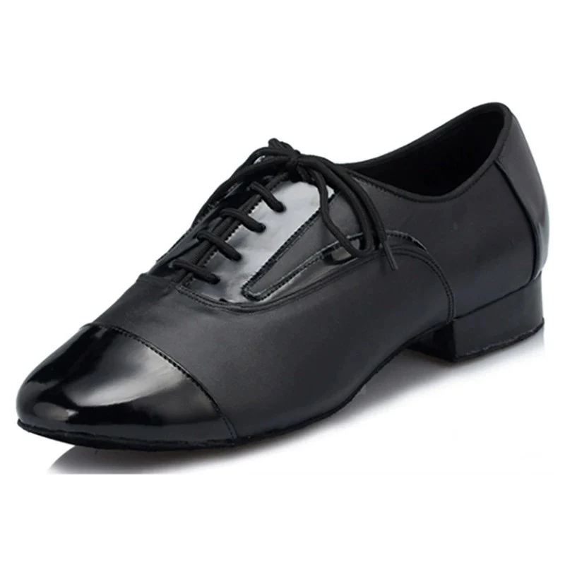 Men's 2cm Heels Modern Shoes Ballroom Dance Shoes Latin Shoes