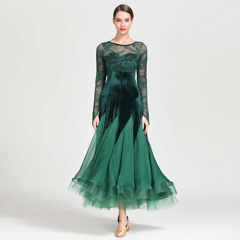Women's Practice Dress Performance Dress Modern Dress Ballroom Dance Dress