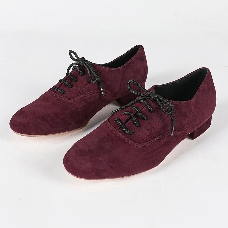 SHJ Men's Suede 2.5cm Modern Shoes/Ballroom Dance Shoes