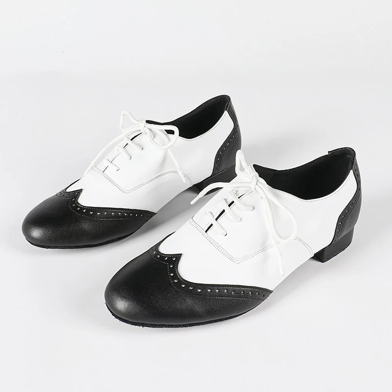 Men's 2cm Heels Leatherette Heels Ballroom Dance Shoes