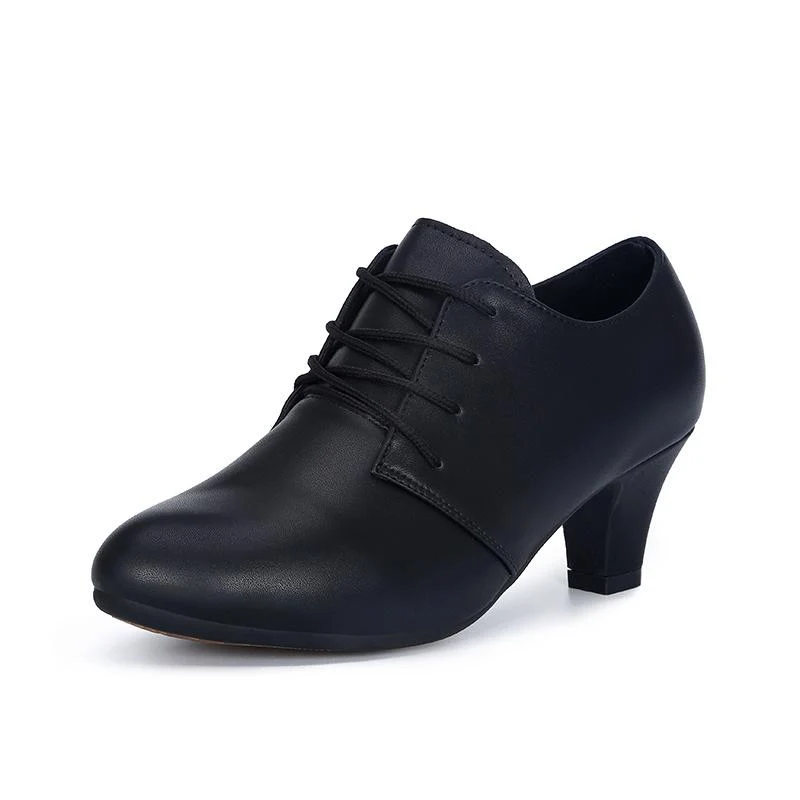 Women's Leatherette 5.5cm Heels Teaching & Practice Shoes Ballroom Dance Shoes